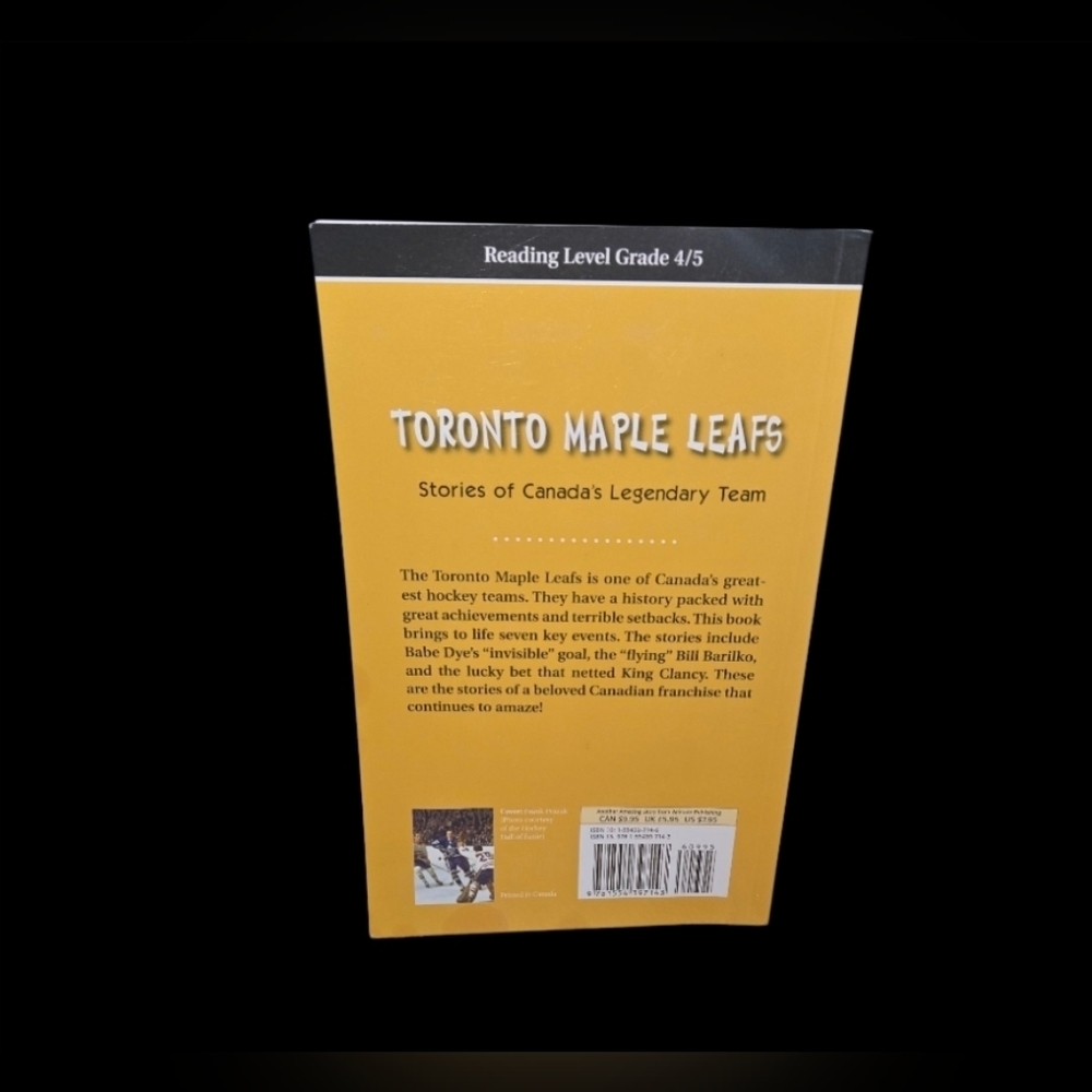 Toronto Maple Leafs Junior Edition Book - Picture 2 of 3